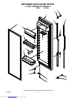 Предварительный просмотр 9 страницы KitchenAid KSRS25QFAL00 Parts List