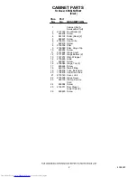 Preview for 2 page of KitchenAid KSRS25QFBL00 Parts List