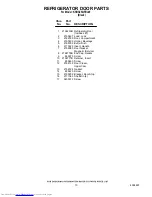 Preview for 10 page of KitchenAid KSRS25QFBL00 Parts List