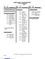 Preview for 21 page of KitchenAid KSRS25QFBL00 Parts List