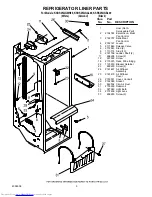 Предварительный просмотр 3 страницы KitchenAid KSRS25QGAL00 Parts List