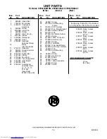 Предварительный просмотр 18 страницы KitchenAid KSRS25QGAL00 Parts List