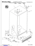 Предварительный просмотр 1 страницы KitchenAid KSRS25QGAL01 Parts List