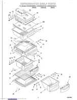 Предварительный просмотр 5 страницы KitchenAid KSRS25QGAL01 Parts List