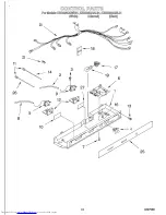 Предварительный просмотр 19 страницы KitchenAid KSRS25QGAL01 Parts List