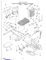 Предварительный просмотр 21 страницы KitchenAid KSRS25QGAL01 Parts List