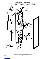 Предварительный просмотр 11 страницы KitchenAid KSRS25QGAL02 Cabinet Parts