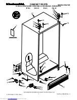 KitchenAid KSRS25QGAL03 Cabinet Parts preview