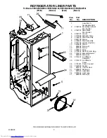 Предварительный просмотр 3 страницы KitchenAid KSRS25QGAL04 Parts List