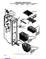 Предварительный просмотр 5 страницы KitchenAid KSRS25QGAL04 Parts List