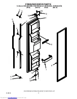 Предварительный просмотр 11 страницы KitchenAid KSRS25QGAL04 Parts List