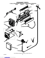 Предварительный просмотр 19 страницы KitchenAid KSRS25QGAL04 Parts List