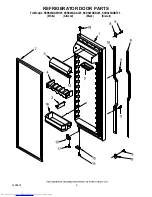 Preview for 9 page of KitchenAid KSRS25QGAL05 Cabinet Parts