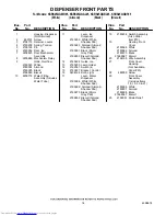 Preview for 14 page of KitchenAid KSRS25QGAL05 Cabinet Parts