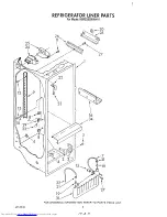 Предварительный просмотр 5 страницы KitchenAid KSRS25QWH11 Parts List