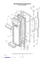 Предварительный просмотр 13 страницы KitchenAid KSRS25QWH11 Parts List