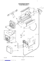 Предварительный просмотр 27 страницы KitchenAid KSRS25QWH11 Parts List