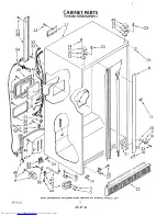 Предварительный просмотр 2 страницы KitchenAid KSRS25QWWH13 Parts List