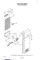 Предварительный просмотр 23 страницы KitchenAid KSRS25QWWH13 Parts List