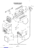 Предварительный просмотр 27 страницы KitchenAid KSRS25QWWH13 Parts List