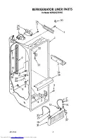 Предварительный просмотр 5 страницы KitchenAid KSRS25QXAL Parts List