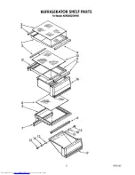 Предварительный просмотр 7 страницы KitchenAid KSRS25QXAL Parts List