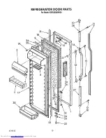 Предварительный просмотр 16 страницы KitchenAid KSRS25QXAL Parts List