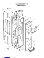 Предварительный просмотр 18 страницы KitchenAid KSRS25QXAL Parts List