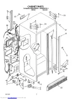 Предварительный просмотр 2 страницы KitchenAid KSRS25QXAL11 Parts List