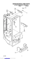 Предварительный просмотр 5 страницы KitchenAid KSRS25QXAL11 Parts List