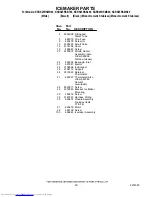 Preview for 20 page of KitchenAid KSRS25RSBL00 Parts List