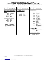 Preview for 21 page of KitchenAid KSRS25RSBL00 Parts List