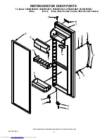 Preview for 9 page of KitchenAid KSRS25RSBL01 Cabinet Parts