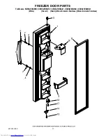 Предварительный просмотр 11 страницы KitchenAid KSRS25RSBL01 Cabinet Parts