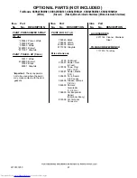 Preview for 21 page of KitchenAid KSRS25RSBL01 Cabinet Parts