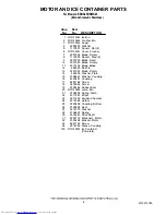 Preview for 8 page of KitchenAid KSRS25RSMS03 Parts List