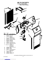 Предварительный просмотр 15 страницы KitchenAid KSRS25RSMS03 Parts List