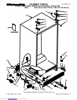 Предварительный просмотр 1 страницы KitchenAid KSRS25RVBL - 25.4 cu. Ft. Refrigerator Parts Manual