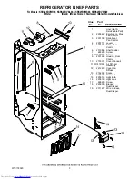 Предварительный просмотр 3 страницы KitchenAid KSRS25RVBL - 25.4 cu. Ft. Refrigerator Parts Manual