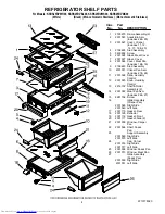 Предварительный просмотр 4 страницы KitchenAid KSRS25RVBL - 25.4 cu. Ft. Refrigerator Parts Manual