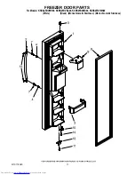 Предварительный просмотр 11 страницы KitchenAid KSRS25RVBL - 25.4 cu. Ft. Refrigerator Parts Manual