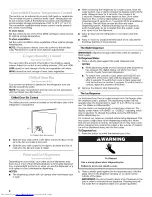 Preview for 6 page of KitchenAid KSRS25RVBL03 User Instructions