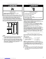 Предварительный просмотр 3 страницы KitchenAid KSRS25RVMS - 25.4 cu. Ft. Refrigerator User Instructions