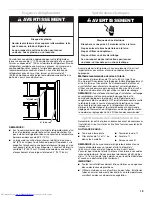 Предварительный просмотр 19 страницы KitchenAid KSRS25RVMS - 25.4 cu. Ft. Refrigerator User Instructions