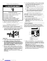 Предварительный просмотр 26 страницы KitchenAid KSRV22FVMS - 21.6 cu. Ft. Refrigerator Installation Instructions Manual