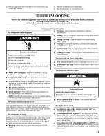 Preview for 9 page of KitchenAid KSRV22FVWH00 User Instructions