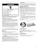 Preview for 5 page of KitchenAid KSRW25CRSS02 Use & Care Manual