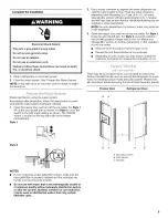 Preview for 9 page of KitchenAid KSRW25CRSS02 Use & Care Manual