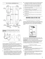 Preview for 11 page of KitchenAid KSRW25CRSS02 Use & Care Manual