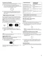 Preview for 13 page of KitchenAid KSRW25CRSS02 Use & Care Manual